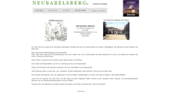 Desktop Screenshot of neubabelsberg.de